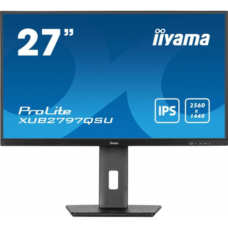 Monitor 27 cali XUB2797QSU-B1 IPS,HDMI,DP,100Hz,QHD,HAS(150mm),1ms, 2xUSB(3.2),2x2W,ADAPTIVE SYNC,FlickerFree