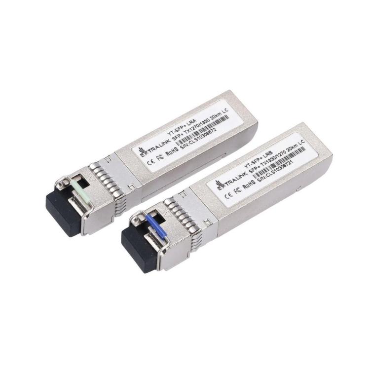 Moduły SFP+ 10G 1270/1330nm single mode 20km LC