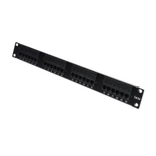 Patchpanel CAT5E UTP 24 porty