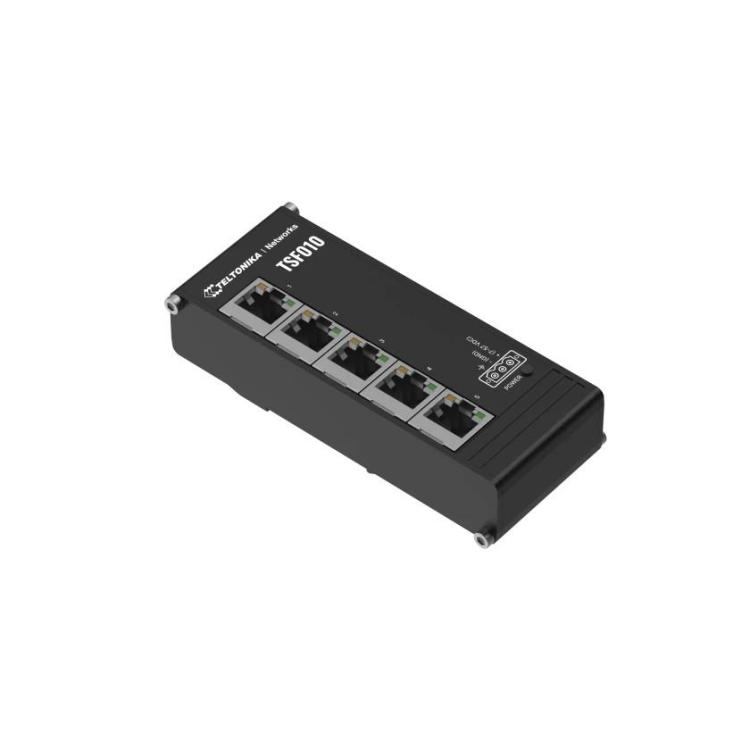 Przełącznik niezarządzalny Industrial TSF010 flat Ehternet switch 5x10/100