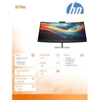 Monitor 40 cali S7 Pro 740pm 5K2K Conferencing 8Y2R2AA