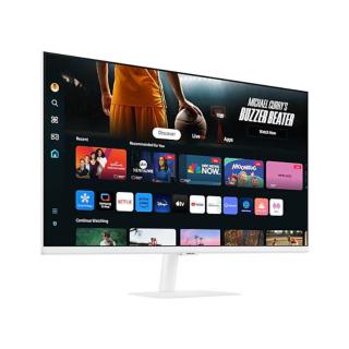 Monitor 32 cale SMART M70D VA 3840x2160 UHD 16:9 2xHDMI 3xUSB 2.0 1xUSB-C (65W) 4ms 60Hz WiFi/BT głośniki płaski biały 2Yd2d