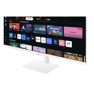 Monitor 32 cale SMART M70D VA 3840x2160 UHD 16:9 2xHDMI 3xUSB 2.0 1xUSB-C (65W) 4ms 60Hz WiFi/BT głośniki płaski biały 2Yd2d