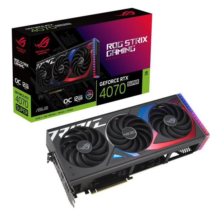 Karta graficzna GeForce RTX 4070 SUPER ROG STRI X 12G GDDRX6 192bit