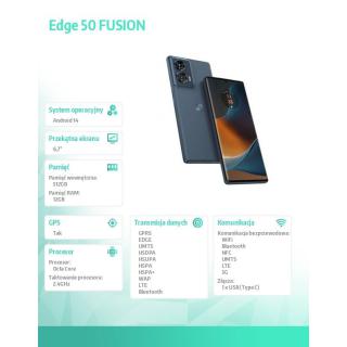 Smartfon Edge 50 FUSION 12GB/512GB Tidal Teal