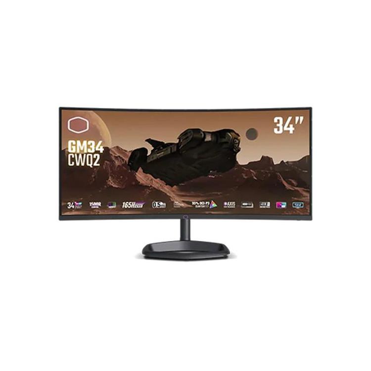 Monitor 34 cale GM34-CWQ2 UWQHD 180 Hz HDMI DP USB-C USB-B kontrola wysokości 0-80 mm Głośnik