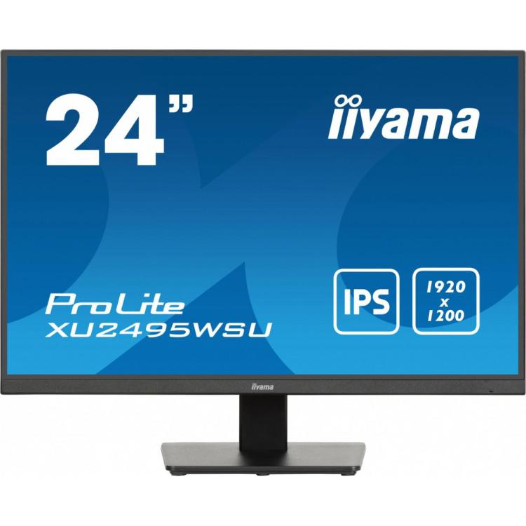 Monitor 24 cale XU2495WSU-B7 IPS,16:10,300cd,4ms,HDMI,DP,3xUSB(3.2), 1xUSB-c,2x2W,FlickerFree