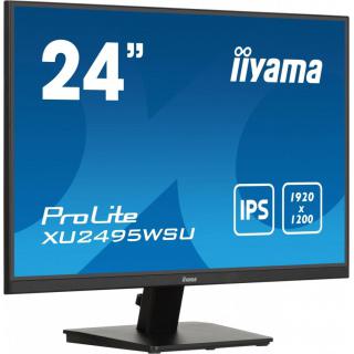 Monitor 24 cale XU2495WSU-B7 IPS,16:10,300cd,4ms,HDMI,DP,3xUSB(3.2), 1xUSB-c,2x2W,FlickerFree