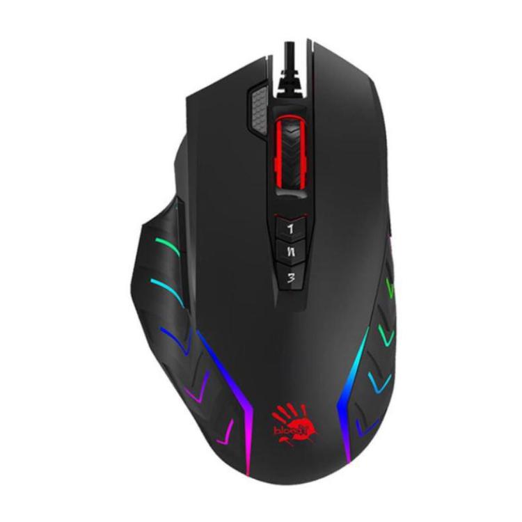 Mysz A4TECH BLOODY J95S Stone Black USB