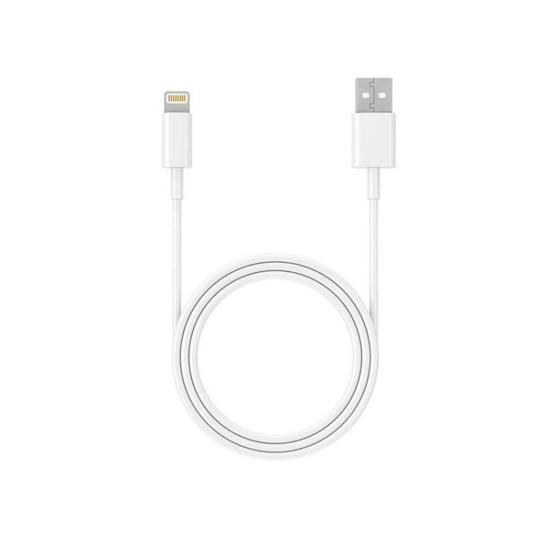 Kabel USB 2.0 iPhone AM-lightning 1m biały