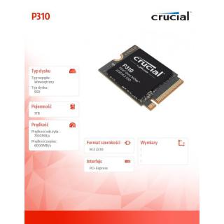 Dysk SSD P310 1TB M.2 NVMe 2230 PCIe 4.0 7100/6000