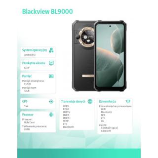 Smartfon BL9000 12/512GB 8800 mAh 5G DualSIM złoty