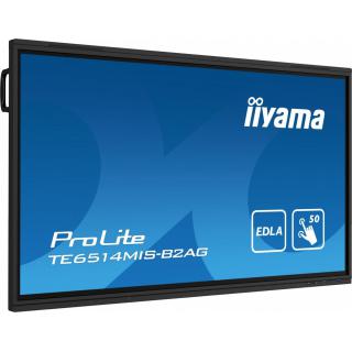 Monitor interaktywny 65 cali TE6514MIS-B2AG, INFRARED,50pkt,VA,4K, 7H,WiFi,MIC,USB, ANDROID 13, Google EDLA