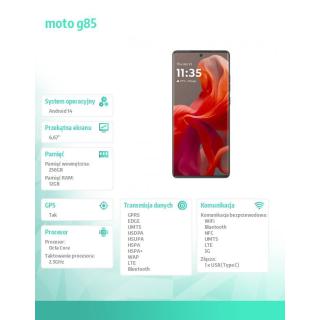 Smartfon moto g85 5G 12/256 GB szary