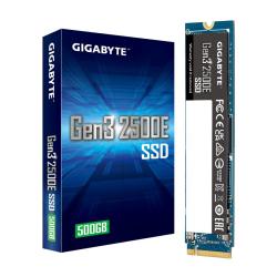 Dysk SSD Gigabyte Gen3 2500E 500GB M.2 2280 NVMe PCIe 3.0 x4 (2300/1500 MB/s) 3D NAND