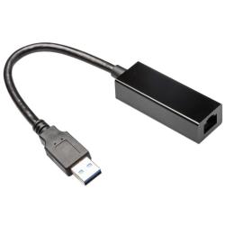 Adapter GEMBIRD NIC-U3-02 (USB 3.0 M - RJ45 F kolor czarny)