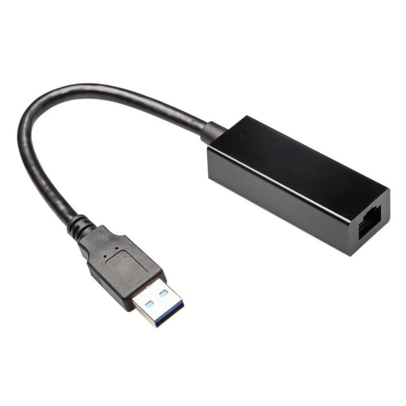 Adapter GEMBIRD NIC-U3-02 (USB 3.0 M - RJ45 F kolor czarny)