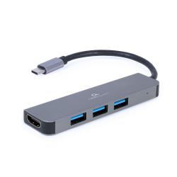 GEMBIRD MULTI ADAPTER USB TYPE-C 2 W 1 (HUB USB + HDMI)