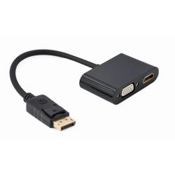 GEMBIRD ADAPTER NA KABLU DISPLAYPORT MĘSKI NA ŻEŃSKI HDMI...