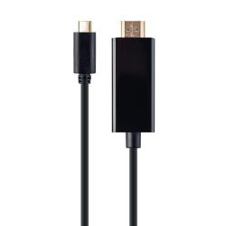 GEMBIRD ADAPTER USB TYP-C DO HDMI (M) 4K 30HZ, 2M, CZARNY