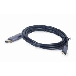 GEMBIRD ADAPTER USB TYP-C DO DISPLAYPORT NA KABLU 1.8M,...