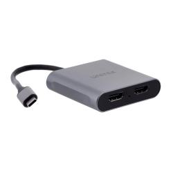 UNITEK ADAPTER USB-C NA 2X HDMI, 4K 60HZ MST