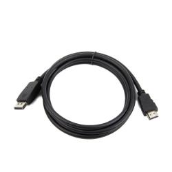 Kabel GEMBIRD CC-DP-HDMI-1M (DisplayPort - MHDMI M - 1m...