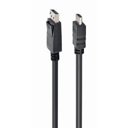 Kabel GEMBIRD CC-DP-HDMI-3M ( DisplayPort M - HDMI M - 3m...