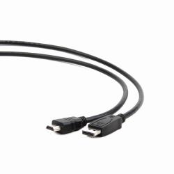 Kabel GEMBIRD CC-DP-HDMI-3M ( DisplayPort M - HDMI M - 3m kolor czarny)