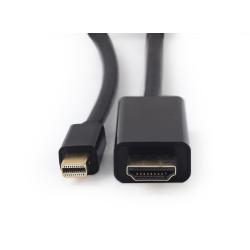 Kabel GEMBIRD CC-mDP-HDMI-6 (Mini DisplayPort M - HDMI M...