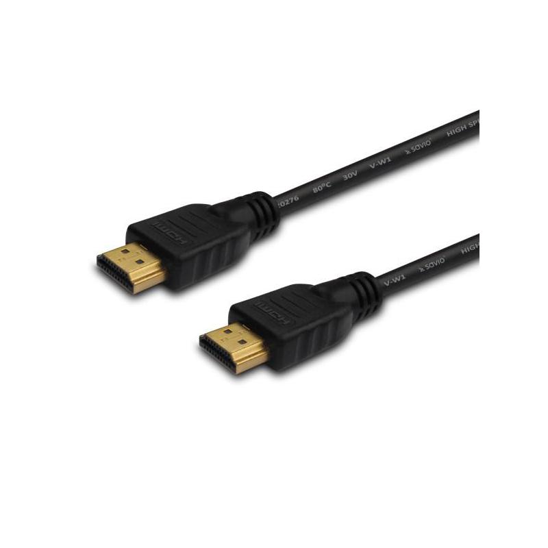 Kabel SAVIO cl-34 (HDMI M - HDMI M 10m kolor czarny)