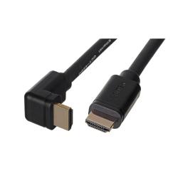 UNITEK KABEL KĄTOWY HDMI 2.0,90',4K60HZ,2M,Y-C1001