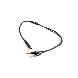 Kabel GEMBIRD CCA-418M (Mini Jack x2 M - 4-Pin, Jack...