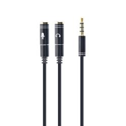 Kabel GEMBIRD CCA-417M (4-Pin, Mini Jack M - 2x Mini Jack...