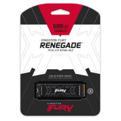 Dysk SSD Kingston FURY Renegade 500GB M.2 NVMe PCIe Gen 4.0 x4 (7300/3900 MB/s) 2280