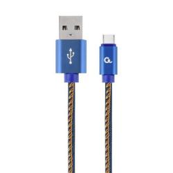 GEMBIRD KABEL USB TYPE-C (METALOWE WTYKI, OPLOT NYLONOWY...