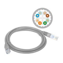 ALANTEC PATCH-CORD U/UTP KAT.6A LSOH 1.0M SZARY