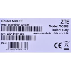 Router ZTE MC888 5G stacjonarny