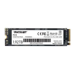 Dysk SSD Patriot P310 1.92TB M.2 2280 PCIe NVMe...