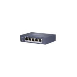 HIKVISION Przełącznik 4xPoE (1x HiPoE 60W), 1xUplink