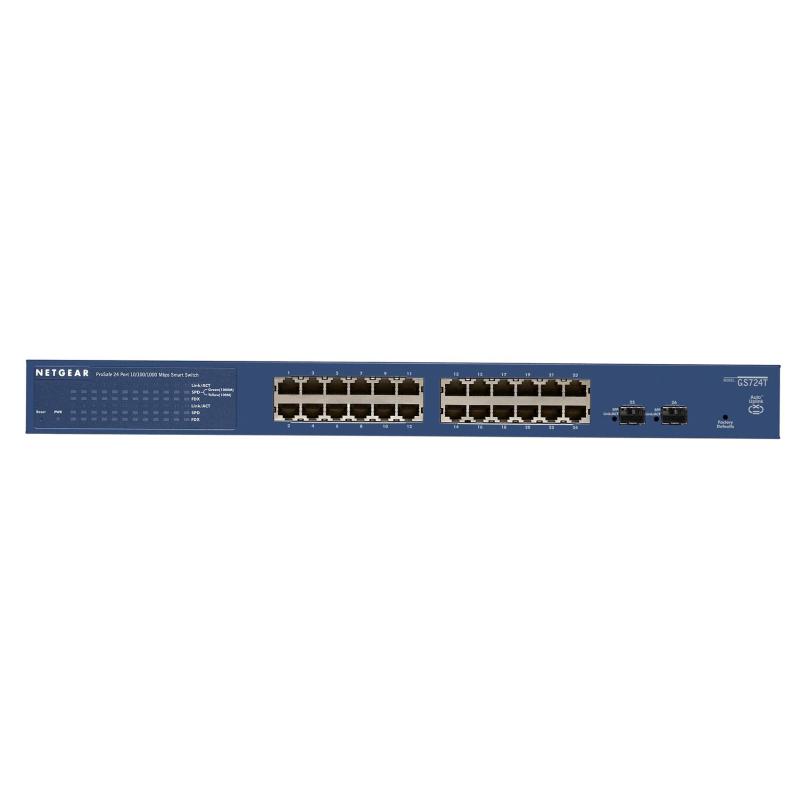 Switch NETGEAR GS724T-400EUS (24x 10/100/1000Mbps)