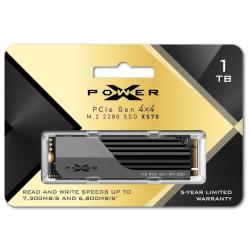 Dysk SSD Silicon Power XS70 1TB M.2 PCIe Gen4x4 NVMe (7300/6000 MB/s) 3D TLC