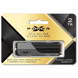 Dysk SSD Silicon Power XS70 2TB M.2 PCIe Gen4x4 NVMe (7300/6800 MB/s) 3D TLC