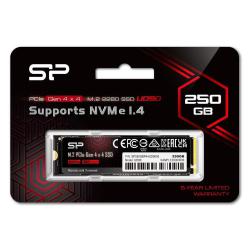 Dysk SSD Silicon Power UD90 250GB M.2 PCIe Gen4x4 NVMe...