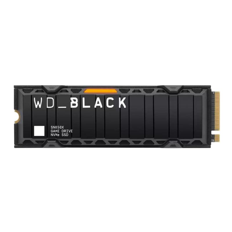 Dysk SSD WD Black SN850X 1TB M.2 2280 PCIe NVMe (7300/6300 MB/s) WDS100T2XHE z radiatorem