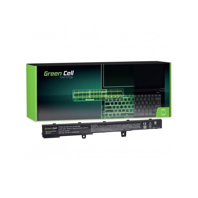 GREEN CELL BATERIA AS75 DO ASUS A31N1319 2200 MAH 14.8V