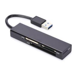 Czytnik kart Ednet 4-portowy USB 3.0 (CF, SD,...