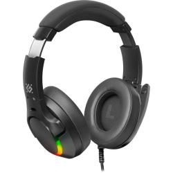 Słuchawki z mikrofonem Defender GALAXY PRO 7.1 VIRTUAL SOUND podświetlane RGB USB + GRA