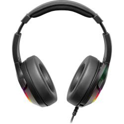 Słuchawki z mikrofonem Defender GALAXY PRO 7.1 VIRTUAL SOUND podświetlane RGB USB + GRA