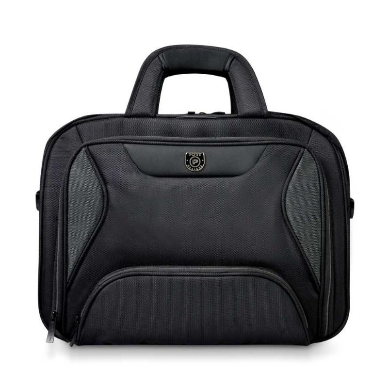 Torba na laptopa PORT DESIGNS Manhattan 170224 (Top Load Backfile 14/15,6" kolor czarny)